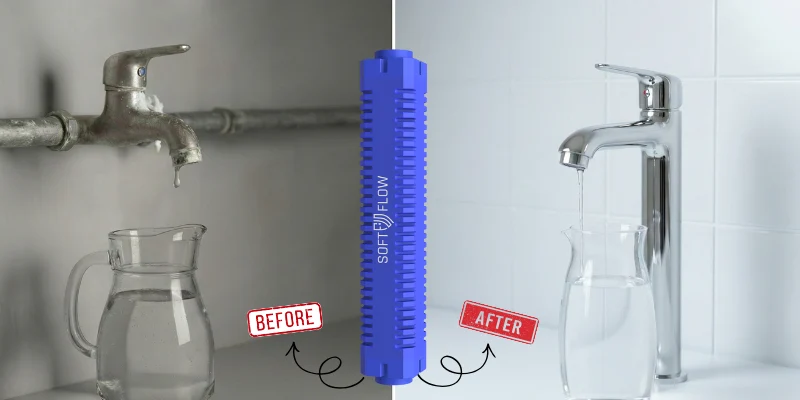 how to convert hard water into hard water with softflow