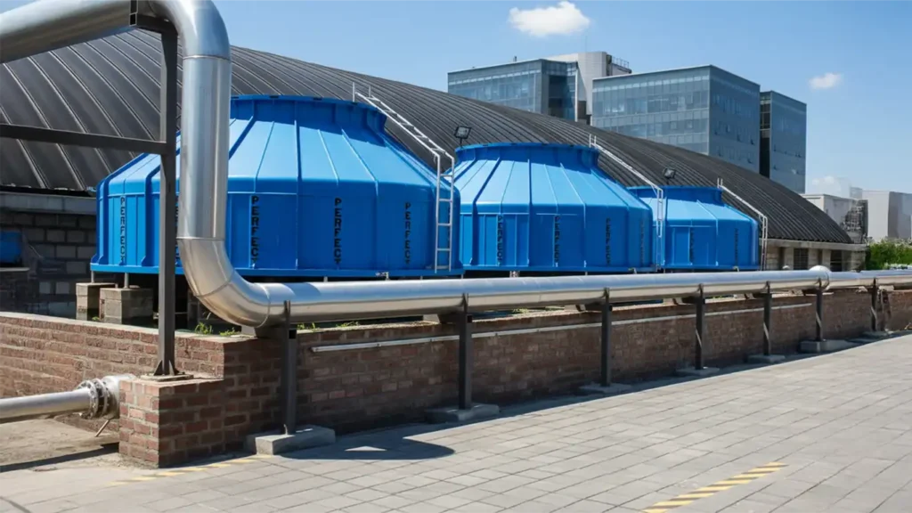 Hard Water Reduces Cooling Tower Efficiency
