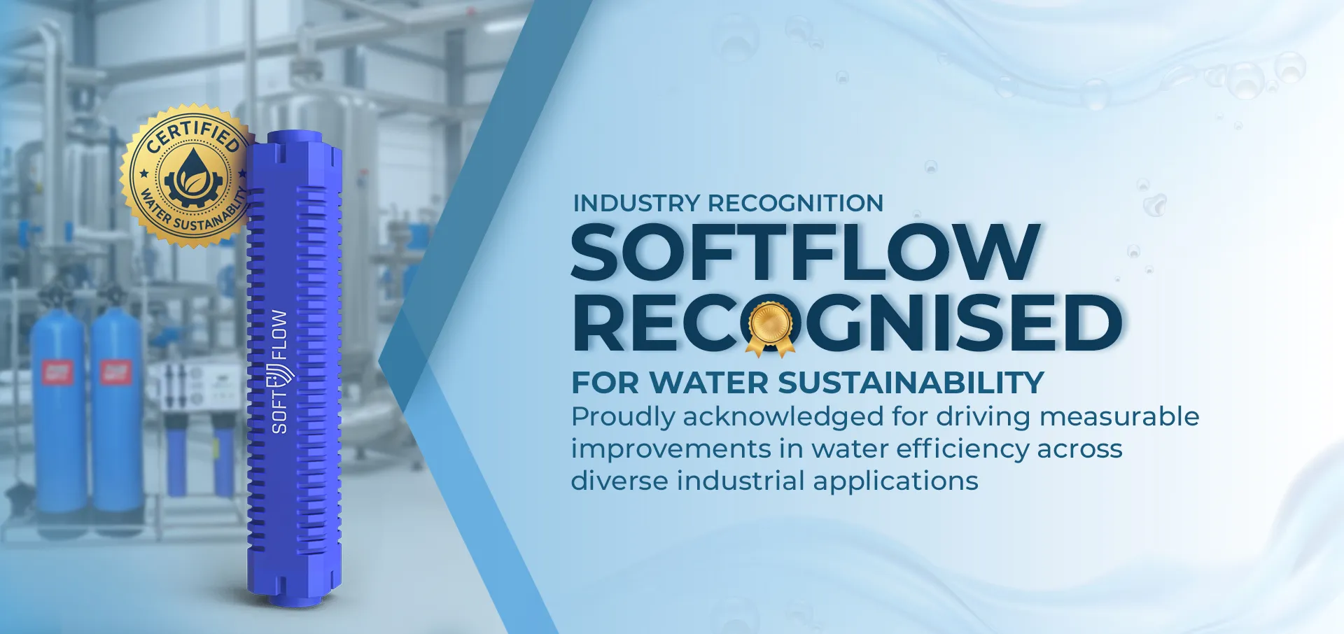 SOFTFLOW water sustainability recognition