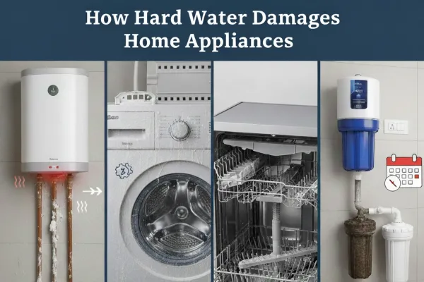 How Hard Water Damages Faucets and Bathroom Fixtures