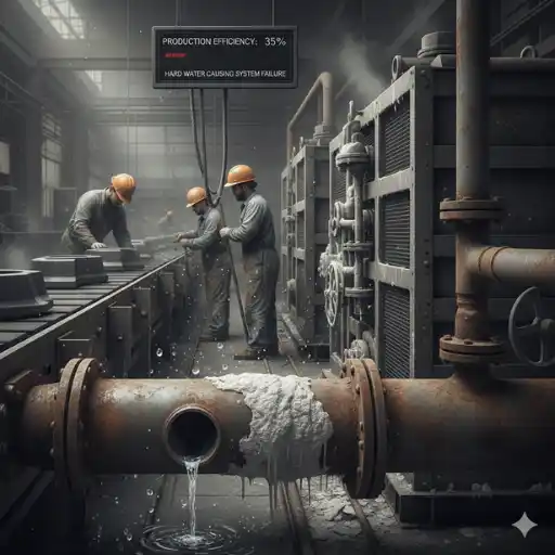How Hard Water Reduces Industrial Efficiency