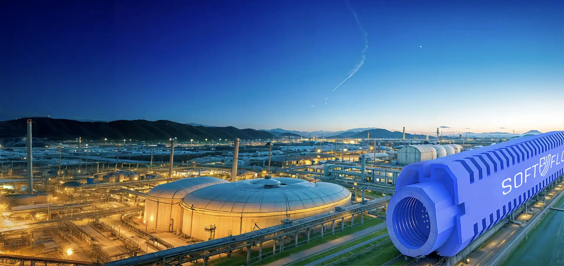 Industrial water softener solutions