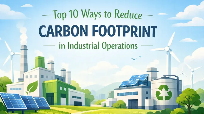 Top 10 ways to Reduce Carbon Footprint in Industrial Operations