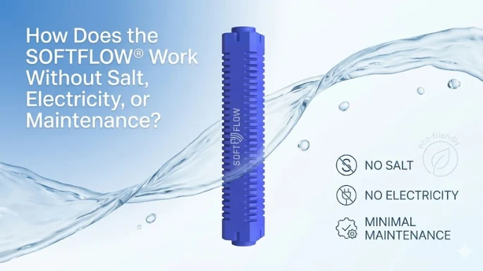 how-does-the-softflow-work-without-salt-electricity-or-maintenance