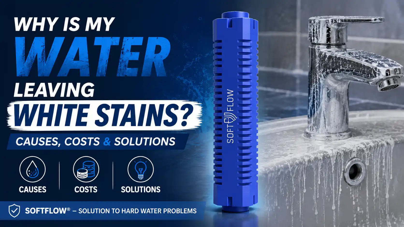 Why Is My Water Leaving White Stains? Causes, Costs & Solutions