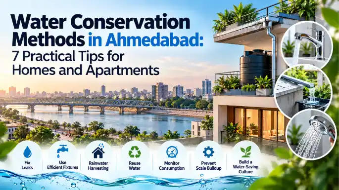 Water Conservation Methods in Ahmedabad: 7 Practical Tip