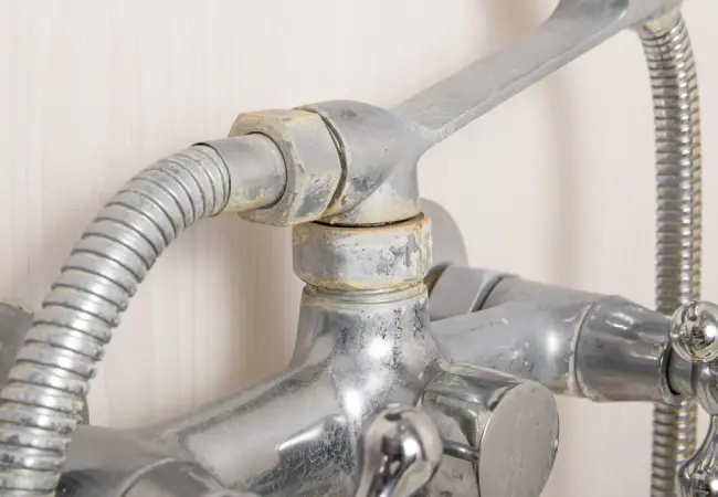 Sign of Hard Water